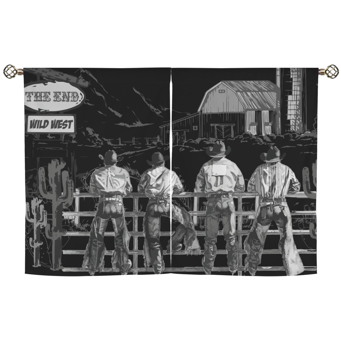 Ranching Curtains Window 28