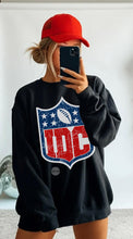 Load image into Gallery viewer, IDC black tee or sweatshirt
