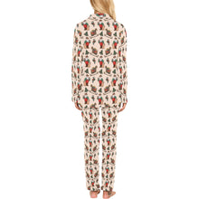 Load image into Gallery viewer, Santa&#39;s Sleigh Women&#39;s Western Pajamas

