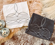 Load image into Gallery viewer, Boot Stitch - Graphic Top
