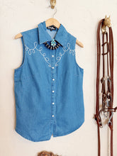 Load image into Gallery viewer, The Dallas Days Denim Top
