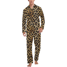 Load image into Gallery viewer, Baha Ranch Retro Pop Western Leopard Cowboy Pajamas
