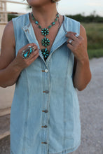 Load image into Gallery viewer, The Dobbs Denim Dress in Light Wash
