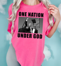Load image into Gallery viewer, Comfort Colors One Nation Under God
