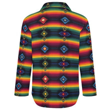 Load image into Gallery viewer, Baha Ranch Colores de Mexico Serape Button up Blouse
