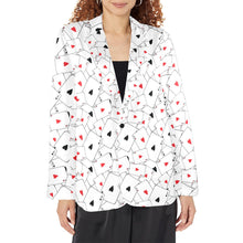 Load image into Gallery viewer, Vegas Blackjack Women&#39;s Western Blazer
