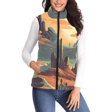 Load image into Gallery viewer, Desert Canyon Women's Western Puffy Vest
