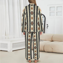 Load image into Gallery viewer, Colores de Mexico Southwestern Aztec Satin pajamas

