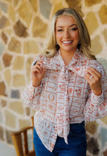 Load image into Gallery viewer, The Howdy Check Top LARGE
