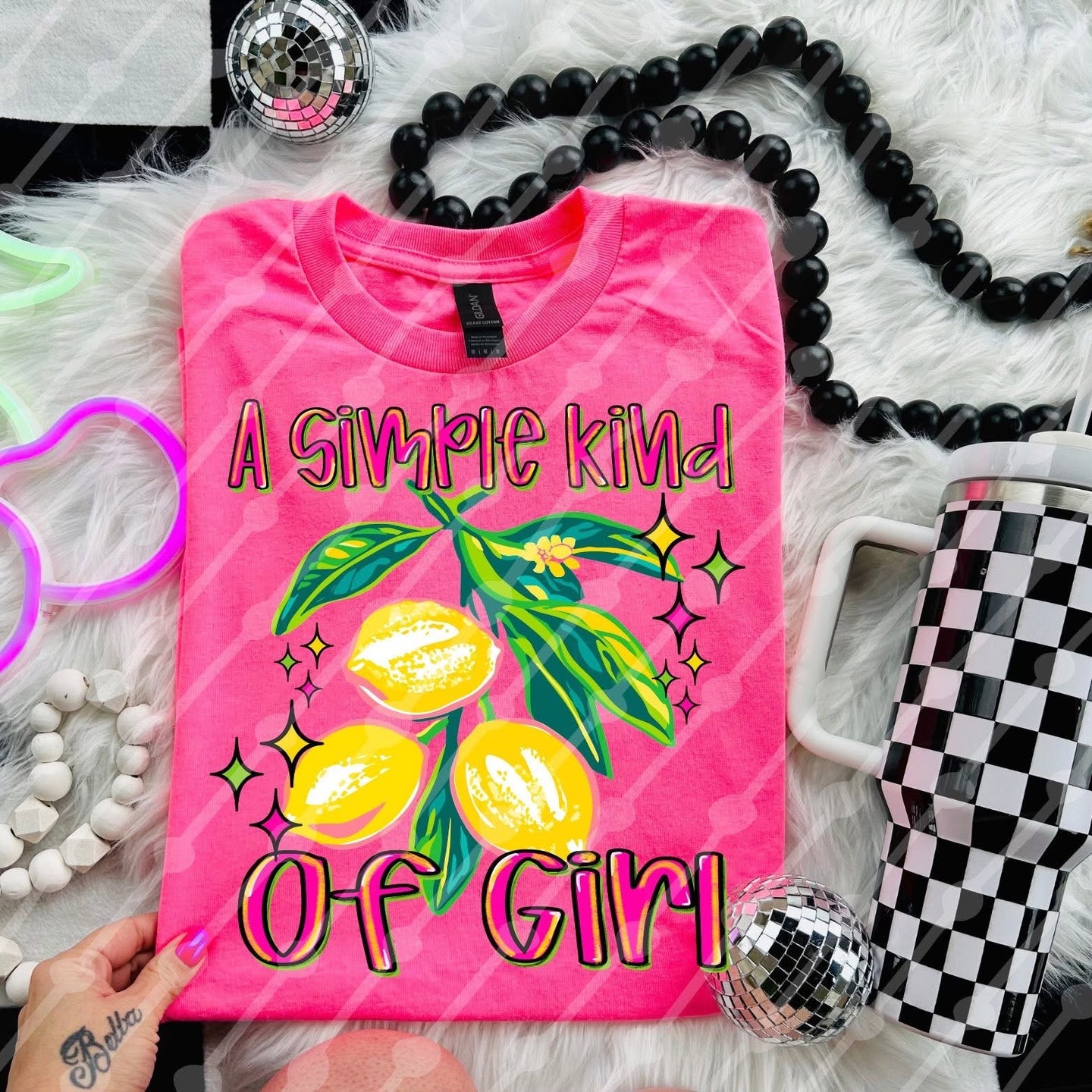 A simple kind of girl lemon tee or sweatshirt