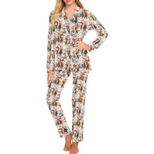 Load image into Gallery viewer, Western Santa Christmas Women's Pajama Set
