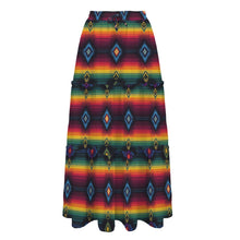 Load image into Gallery viewer, Colores De Mexico Serape Maxi Prairie Skirt
