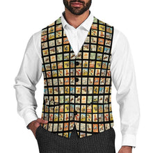 Load image into Gallery viewer, Baha Ranch Vintage Western Collage Men's Vest
