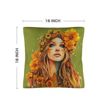 Load image into Gallery viewer, Boho Girl Pillow Case Made in America
