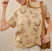 Load image into Gallery viewer, The Sandy Cowboy T-Shirt
