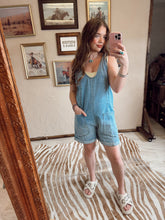 Load image into Gallery viewer, The Danvers Denim Romper
