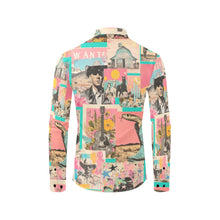 Load image into Gallery viewer, Baha Ranch Pop Western Collage Unisex Button Up Shirt
