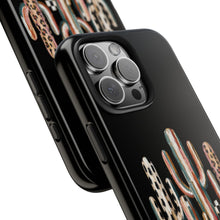 Load image into Gallery viewer, Boho Cactus Trio Phone Case | Tough Phone Case
