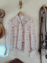 Load image into Gallery viewer, The Howdy Check Top LARGE
