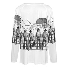 Load image into Gallery viewer, Baha Ranch Western Ranching Long Sleeve Top
