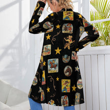 Load image into Gallery viewer, Vintage Cowgirl Collage Western Lightweight Cardigan
