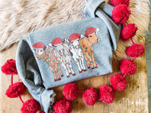 Load image into Gallery viewer, Santa Cows - Graphic Top
