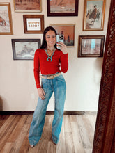 Load image into Gallery viewer, The Sloan Top in Red
