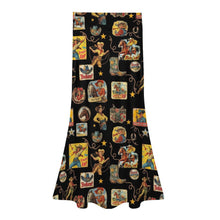Load image into Gallery viewer, Vintage Cowgirl Collage Western Maxi Skirt
