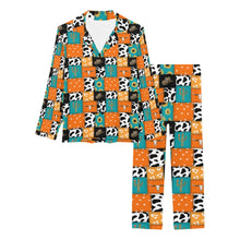 Load image into Gallery viewer, Western Patchwork Women&#39;s Western Pajama Set
