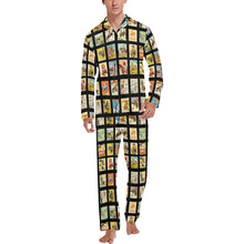 Load image into Gallery viewer, Western Collage Men&#39;s Pajama Set
