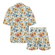 Load image into Gallery viewer, Baha Ranch Mexican Floral Women's Pajama Set Made in America
