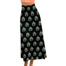 Load image into Gallery viewer, Turquoise Naja Maxi Skirt
