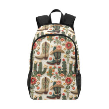 Load image into Gallery viewer, Floral Boots Cactus Backpack
