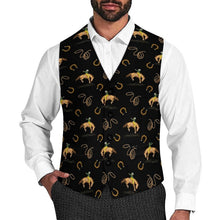 Load image into Gallery viewer, Baha Ranch Rodeo Cowboy Men's Sleeveless Suit Vest
