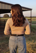 Load image into Gallery viewer, Chelsea Cardigan in Khaki-LARGE

