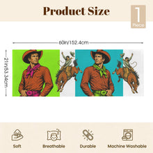 Load image into Gallery viewer, Baha Ranch The Last Roundup Bronc Rider Body Pillow Cover Made in America
