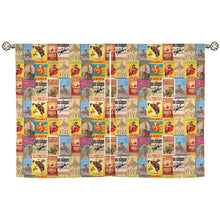 Load image into Gallery viewer, Vintage Rodeo Window Curtain 28&quot;x40&quot; (2-Piece) Made in America

