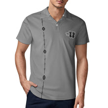 Load image into Gallery viewer, Mullet Cowboy Clothing Co Men's Premium Ice Silk Polo Shirt
