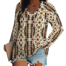 Load image into Gallery viewer, Baha Ranch Aztec Long Sleeve Tee
