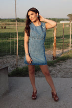 Load image into Gallery viewer, Dallas Denim Dress-SMALL
