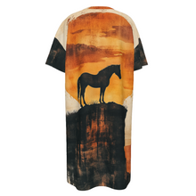 Load image into Gallery viewer, Baha Ranch Canyon Mustang T Shirt Dress or Sleep Shirt
