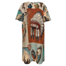Load image into Gallery viewer, Baha Ranch Bohemian Dreams T Shirt Dress or Sleep Shirt
