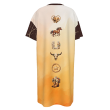 Load image into Gallery viewer, Baha Ranch Texas T Shirt Dress or Sleep Shirt
