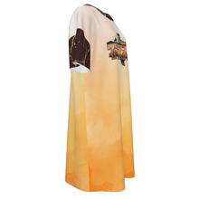Load image into Gallery viewer, Baha Ranch Texas T Shirt Dress or Sleep Shirt
