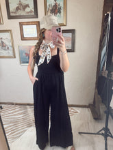 Load image into Gallery viewer, The Jasper Jumpsuit in Black
