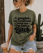 Load image into Gallery viewer, Googled My Symptoms Funny Graphic Tee
