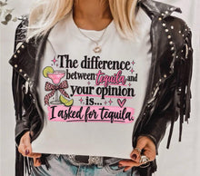 Load image into Gallery viewer, I Asked for Tequila Graphic Tee
