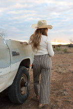 Load image into Gallery viewer, The Striped Denim Pants
