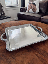Load image into Gallery viewer, The Square Beaded Handle Tray
