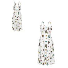 Load image into Gallery viewer, Baha Ranch The Last Roundup Western Rodeo Prairie Dress in White
